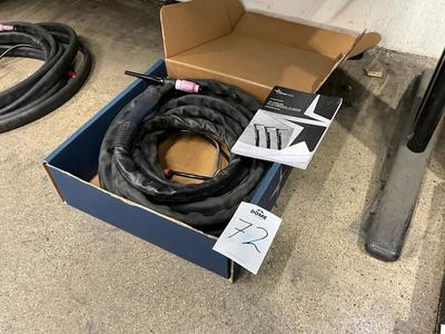 Översiktsbild av Böhler tig torch